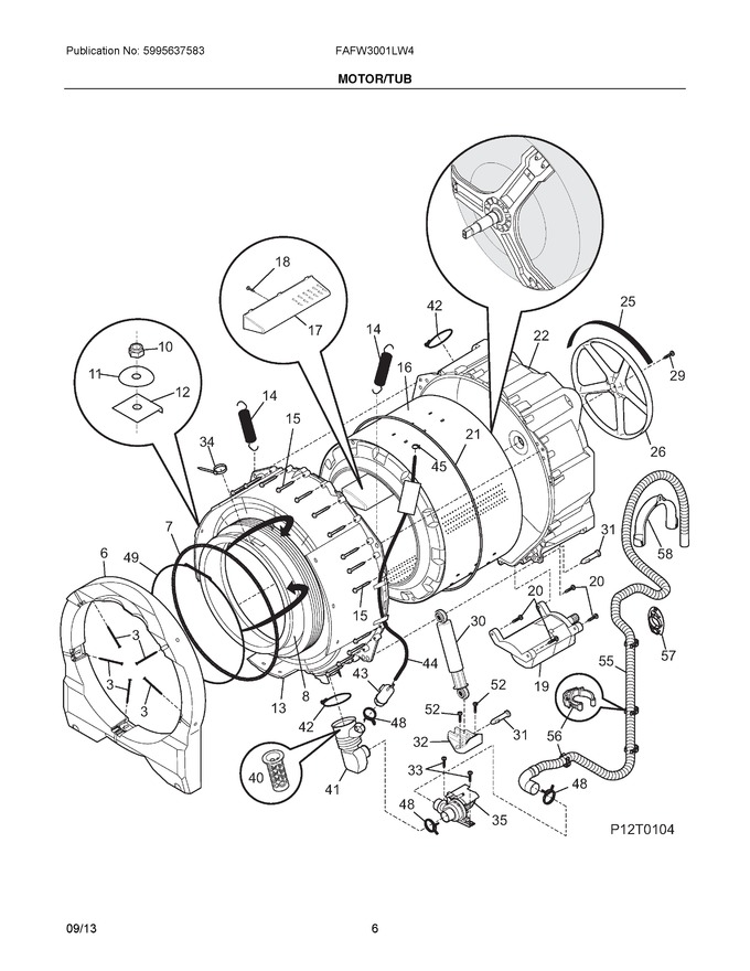 Diagram for FAFW3001LW4