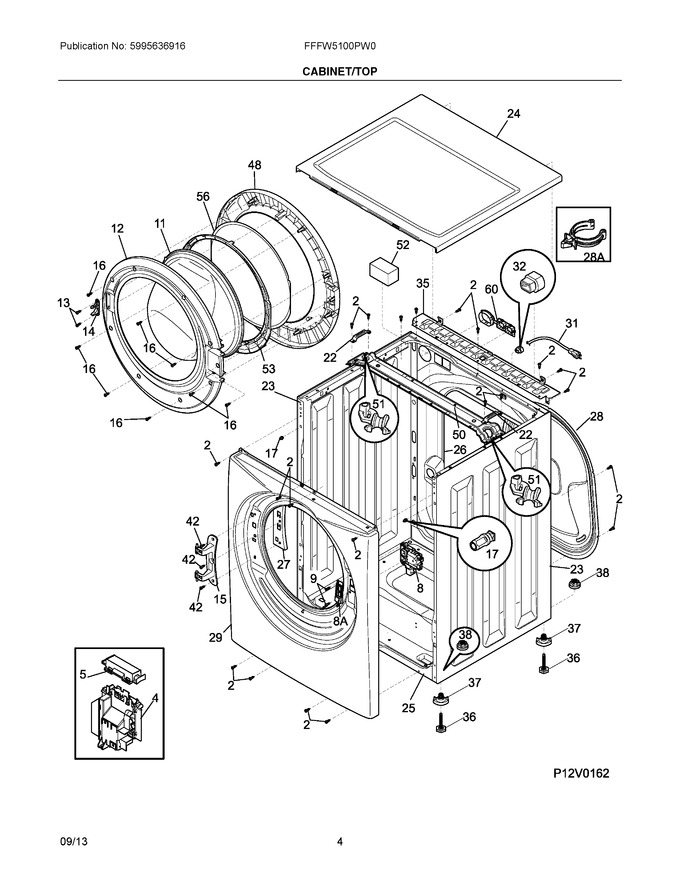 Diagram for FFFW5100PW0