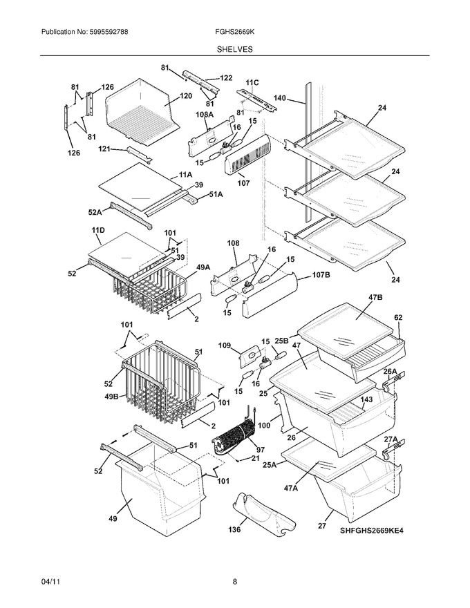 Diagram for FGHS2669KE4