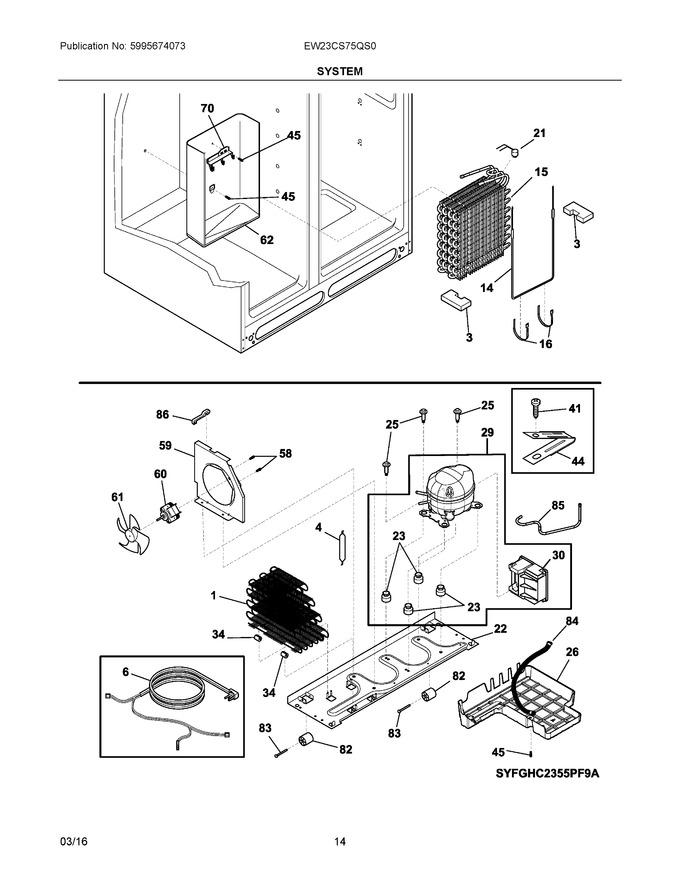 Diagram for EW23CS75QS0