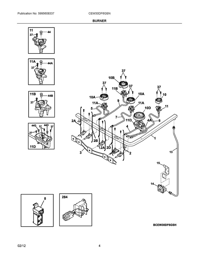 Diagram for CEW30DF6GSN