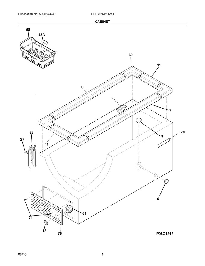 Diagram for FFFC16M5QWD