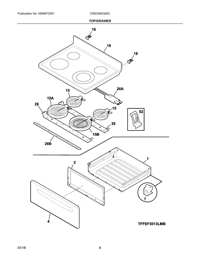 Diagram for CRE3580QWC