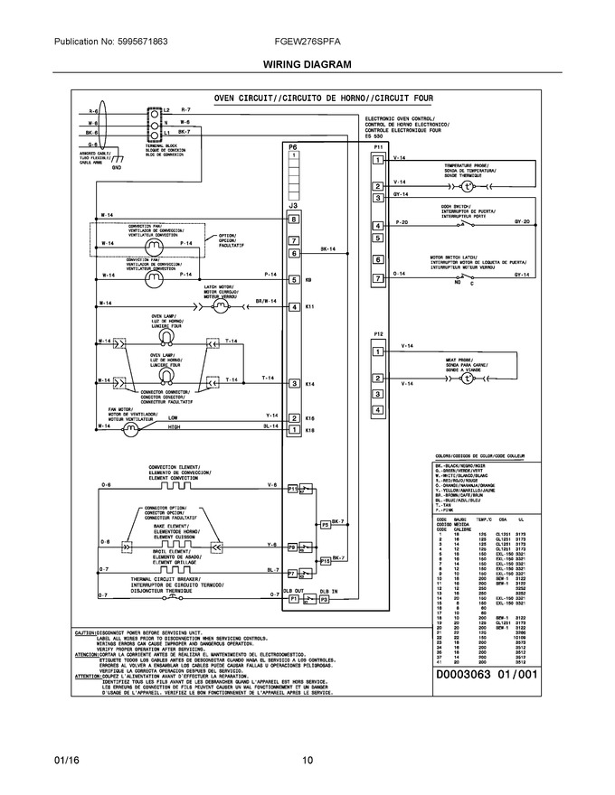 Diagram for FGEW276SPFA