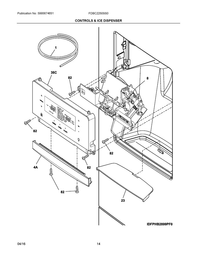 Diagram for FDBC2250SS0