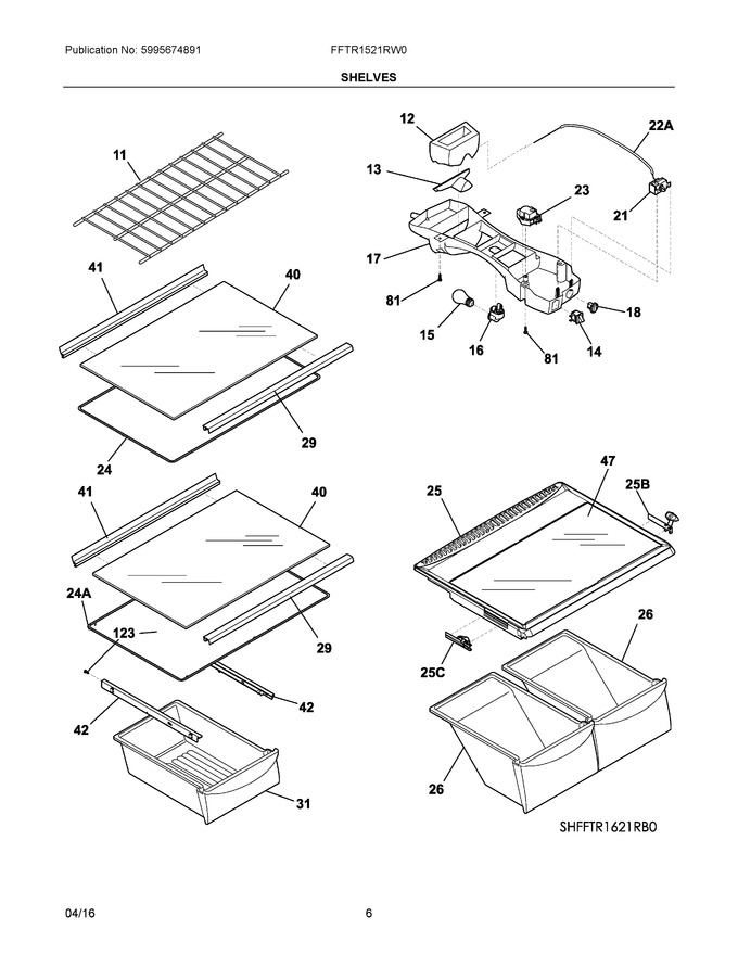 Diagram for FFTR1521RW0