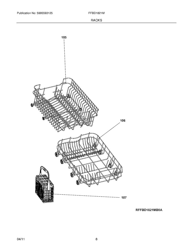 Diagram for FFBD1821MS0A