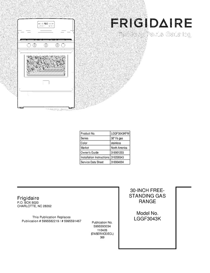 Diagram for LGGF3043KFM