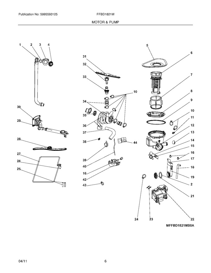 Diagram for FFBD1821MS0A