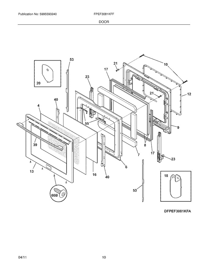 Diagram for FPEF3081KFF