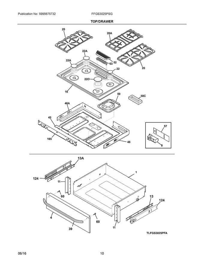 Diagram for FFGS3025PSG