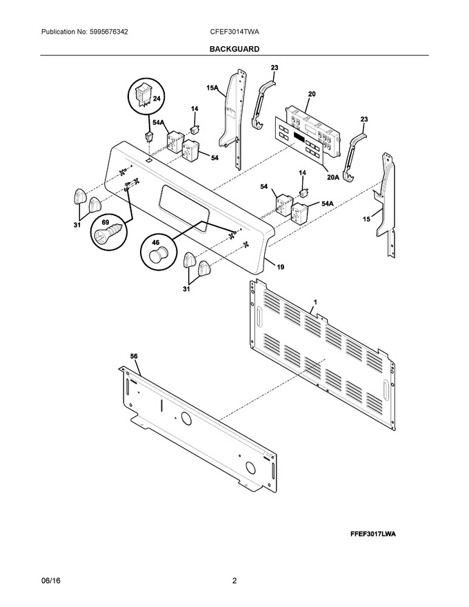 Diagram for CFEF3014TWA