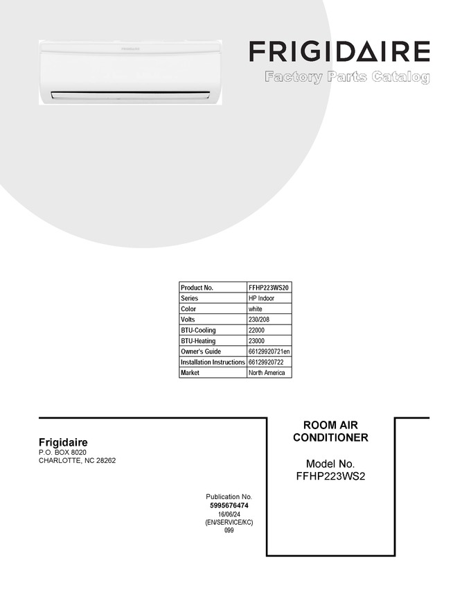 Diagram for FFHP223WS20