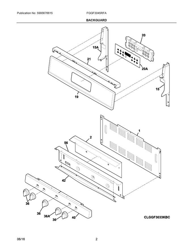 Diagram for FGGF3045RFA