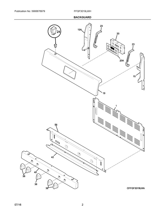 Diagram for FFGF3019LWH