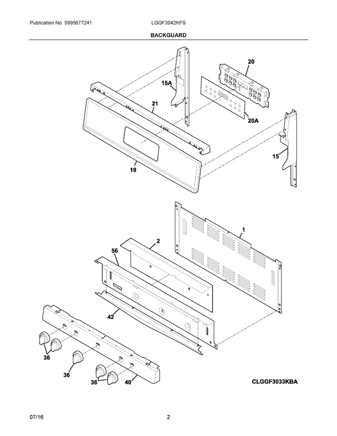 Diagram for LGGF3042KFS