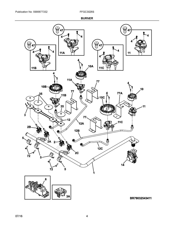 Diagram for FFGC3026SWB