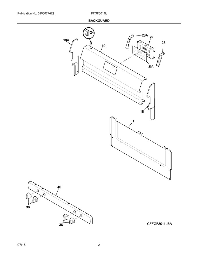 Diagram for FFGF3011LWH