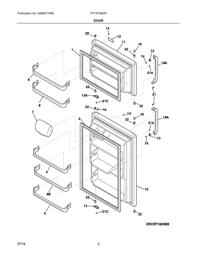 Diagram for FFTR16B2RW0