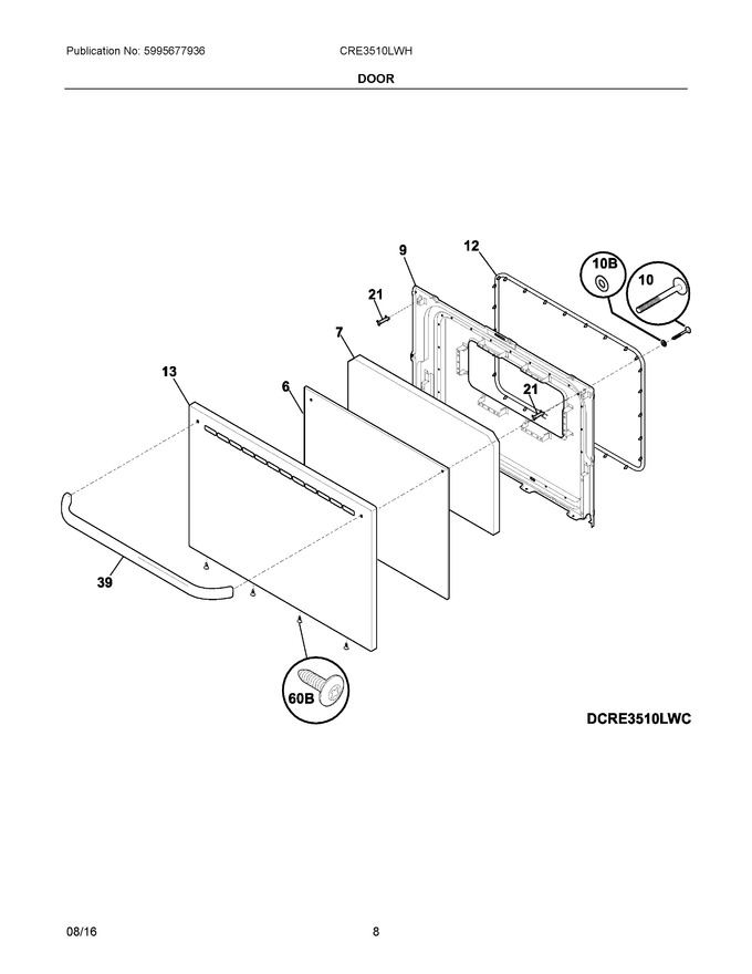Diagram for CRE3510LWH