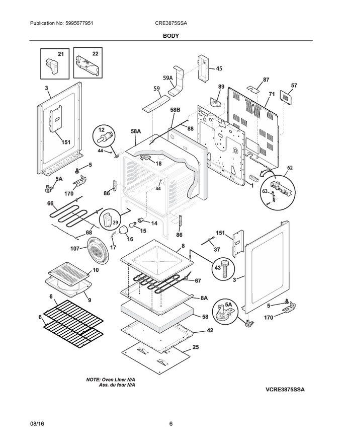 Diagram for CRE3875SSA