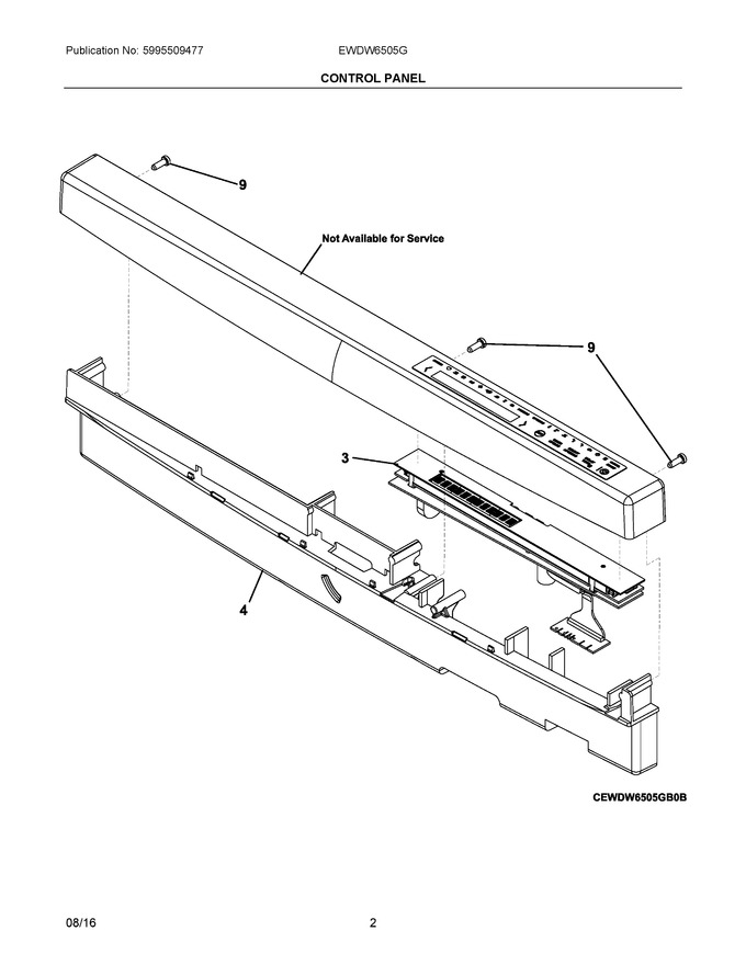 Diagram for EWDW6505GB0