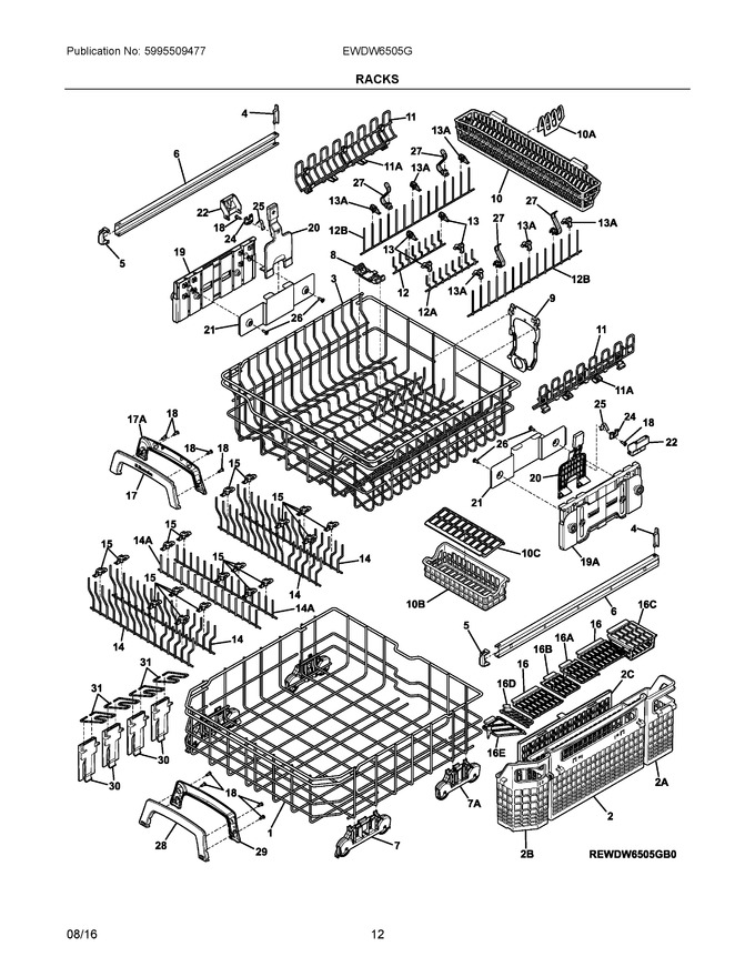 Diagram for EWDW6505GB0