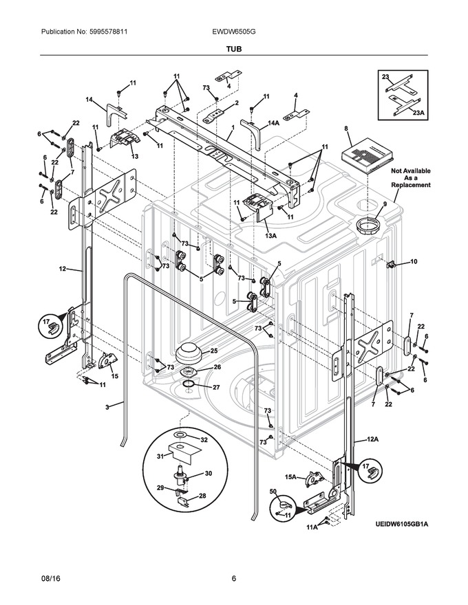 Diagram for EWDW6505GB0B