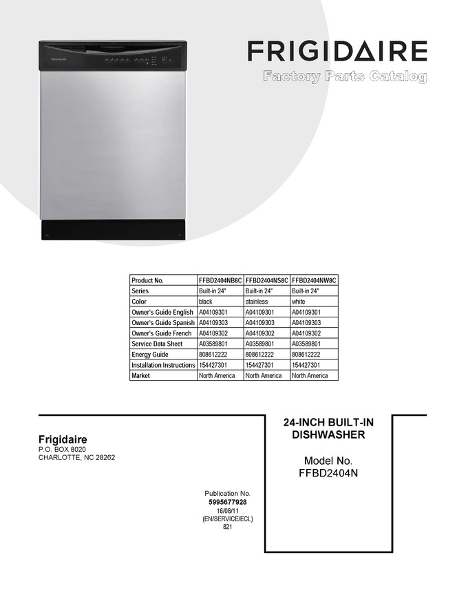 Diagram for FFBD2404NB8C