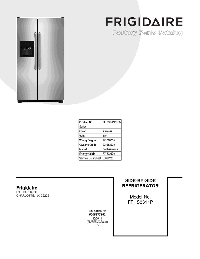 Diagram for FFHS2311PFFA
