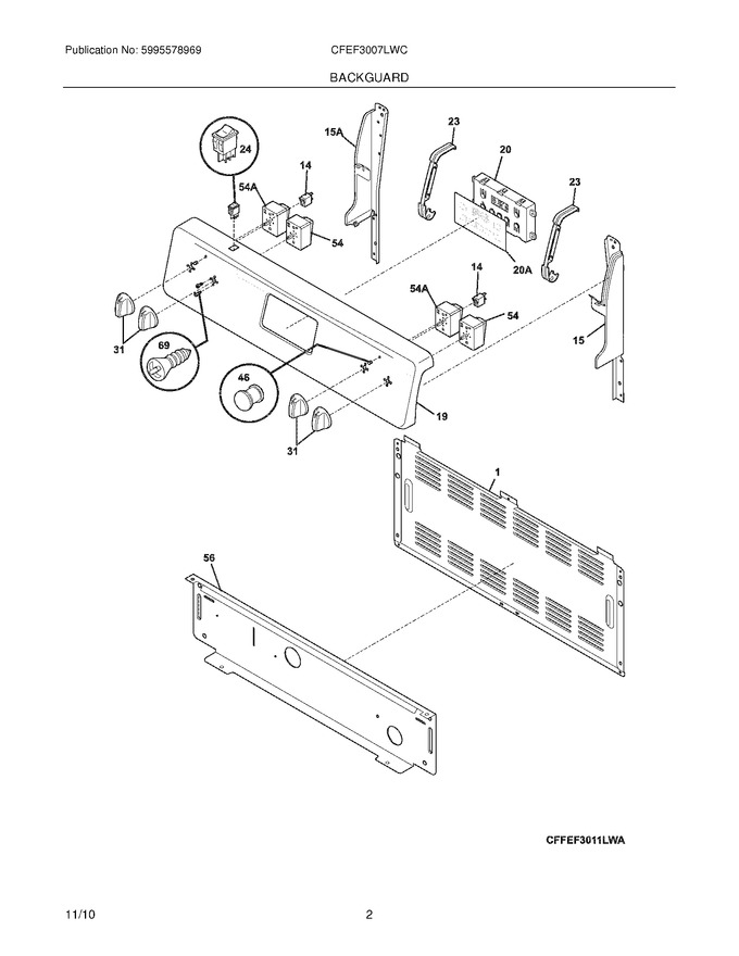 Diagram for CFEF3007LWC