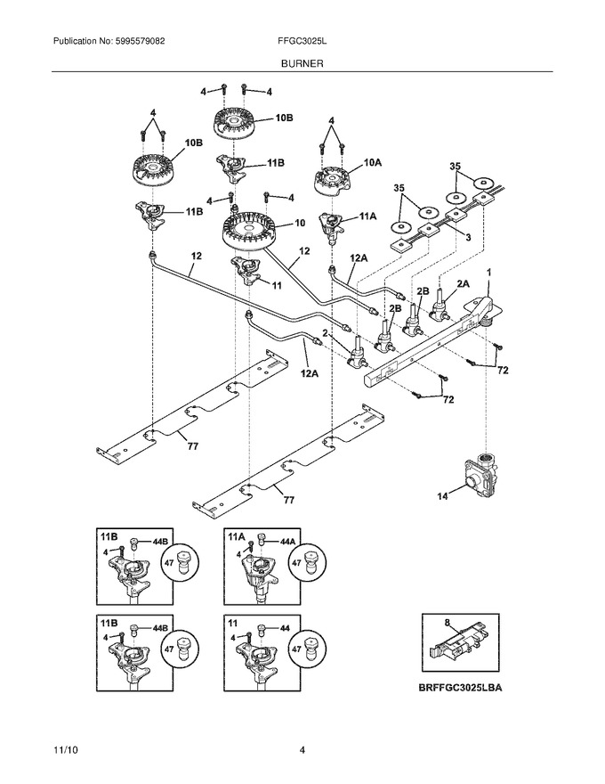 Diagram for FFGC3025LWB