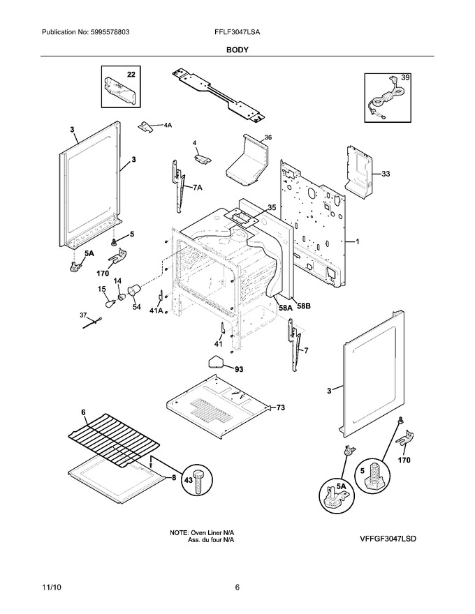 Diagram for FFLF3047LSA