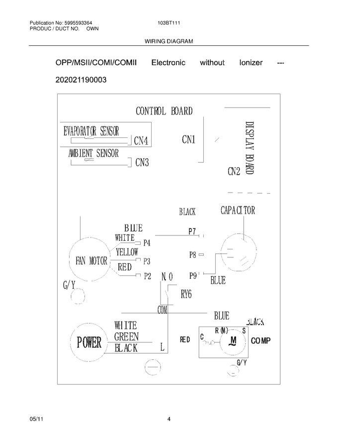 Diagram for CRA103BT110