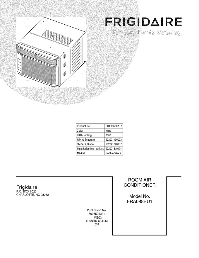 Diagram for FRA088BU110