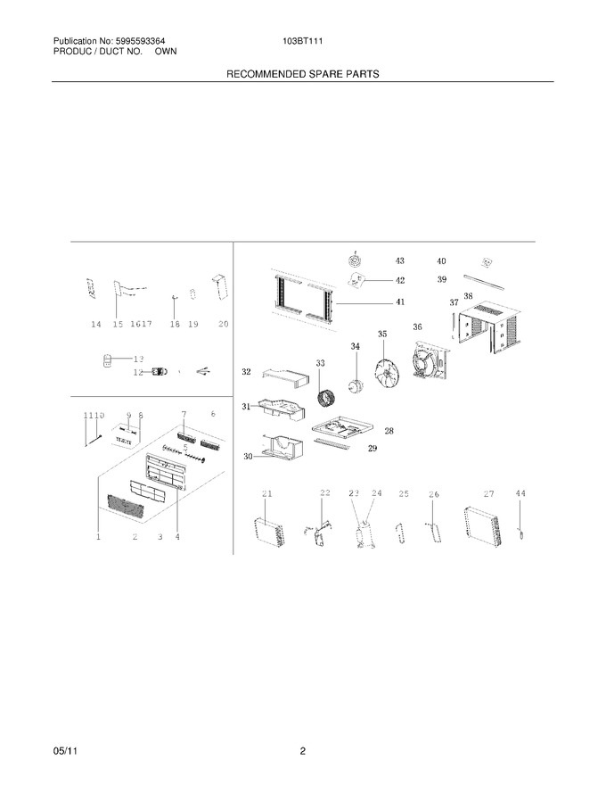 Diagram for CRA103BT110