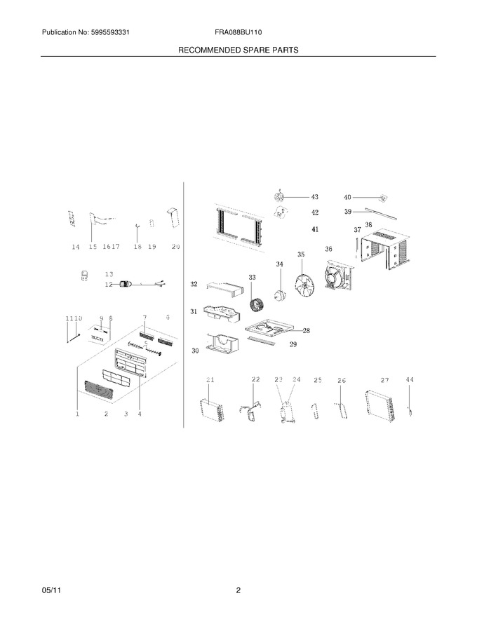 Diagram for FRA088BU110