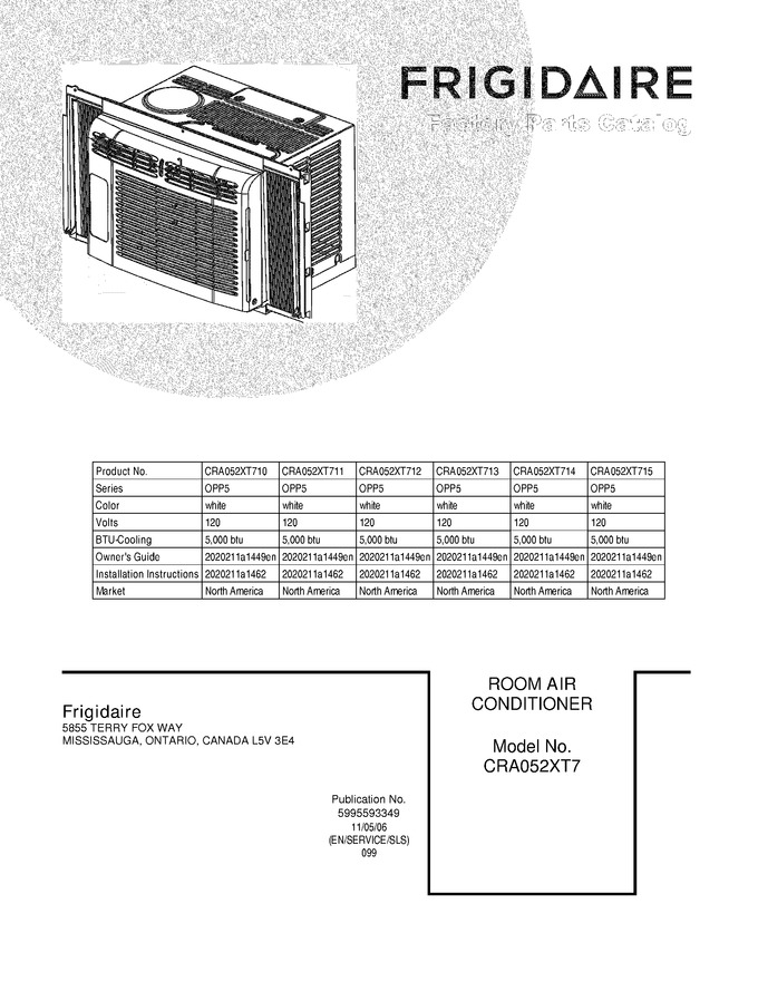 Diagram for CRA052XT715