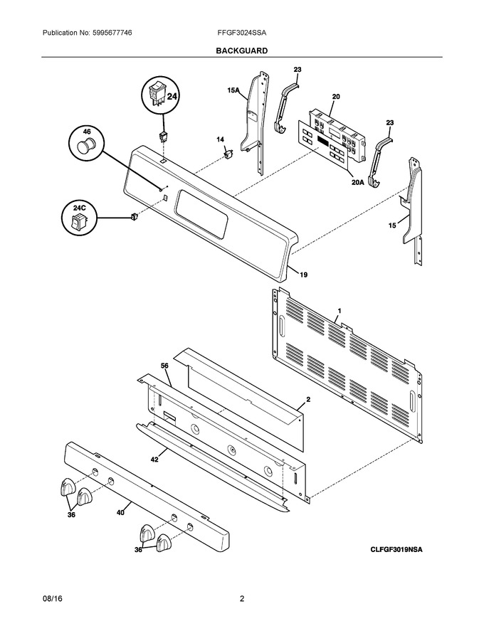 Diagram for FFGF3024SSA