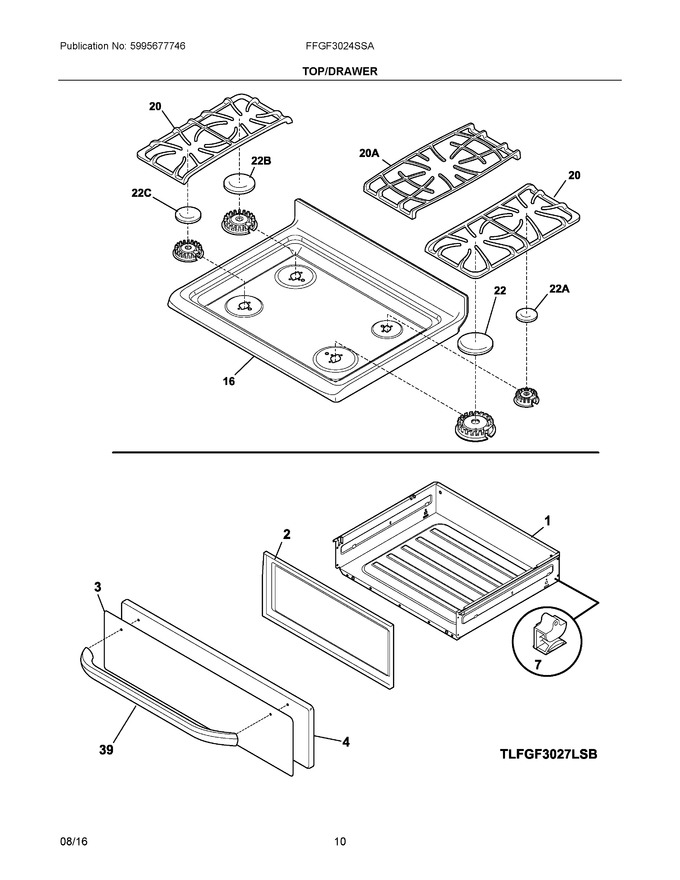 Diagram for FFGF3024SSA
