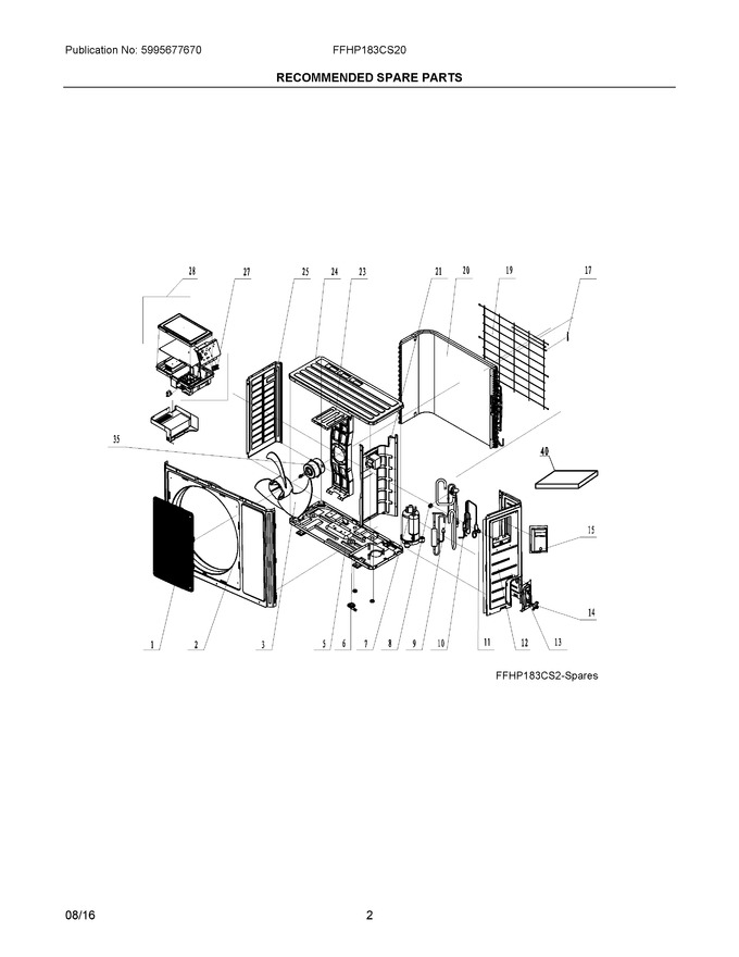 Diagram for FFHP183CS20