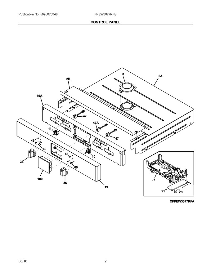 Diagram for FPEW3077RFB