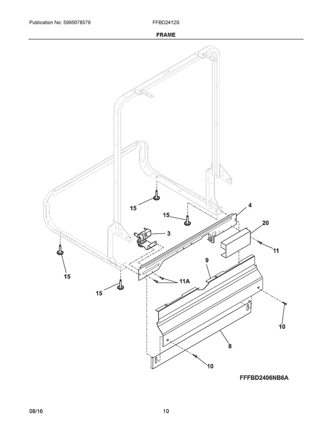 Diagram for FFBD2412SB0A
