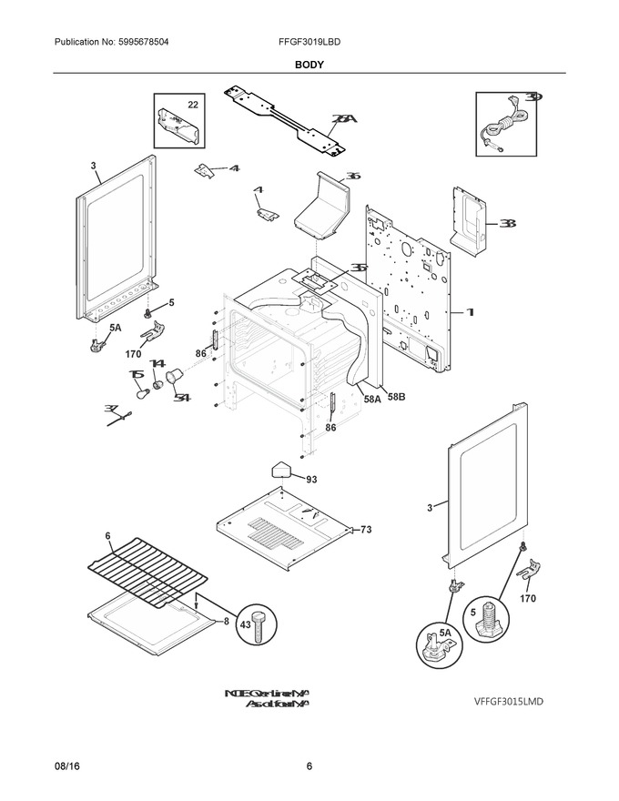 Diagram for FFGF3019LBD