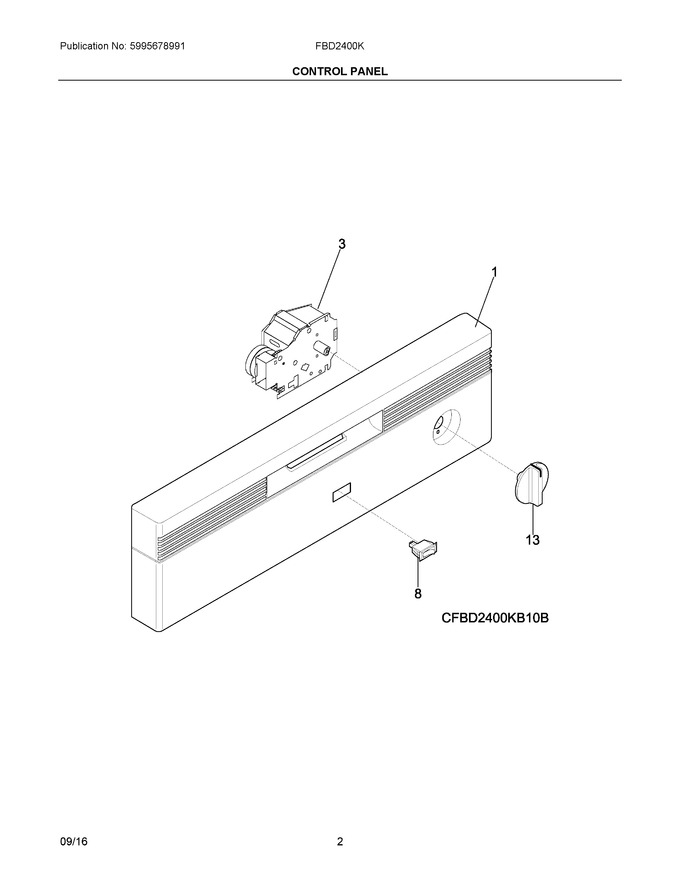 Diagram for FBD2400KB10B