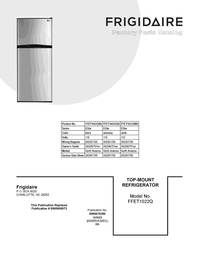 Diagram for FFET1022QW0