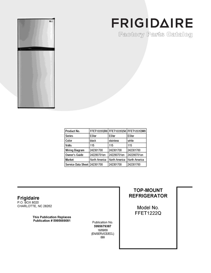 Diagram for FFET1222QB0