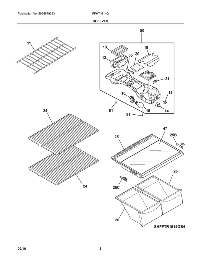 Diagram for FFHT1614QB3