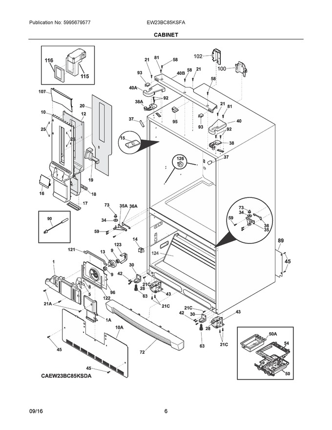 Diagram for EW23BC85KSFA