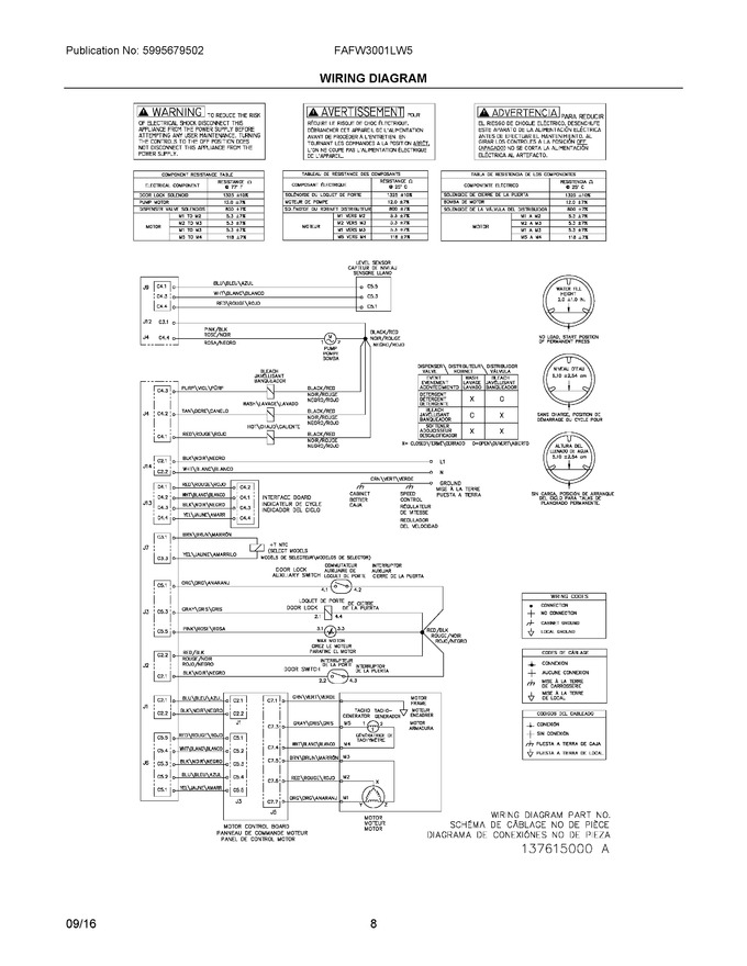 Diagram for FAFW3001LW5